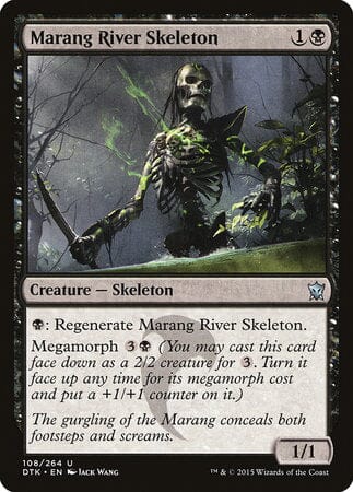 Marang River Skeleton [Dragons of Tarkir] MTG Single Magic: The Gathering  | Multizone: Comics And Games