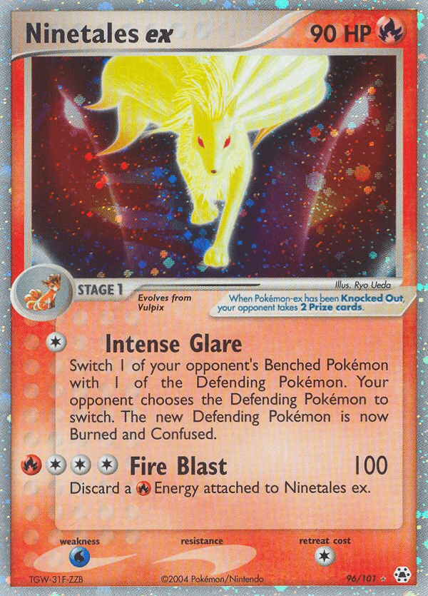 Ninetales ex (96/101) [EX: Hidden Legends] Pokemon Single Pokémon  | Multizone: Comics And Games