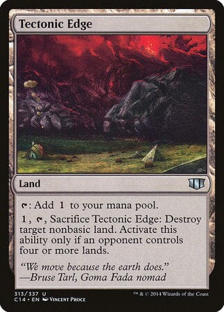 Tectonic Edge [Commander 2014] MTG Single Magic: The Gathering  | Multizone: Comics And Games