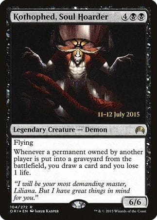 Kothophed, Soul Hoarder [Magic Origins Promos] MTG Single Magic: The Gathering  | Multizone: Comics And Games