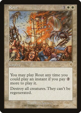 Rout [Invasion] MTG Single Magic: The Gathering  | Multizone: Comics And Games