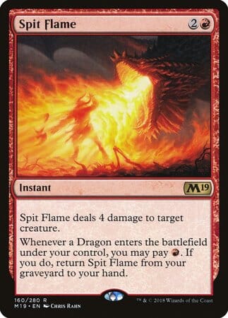 Spit Flame [Core Set 2019] MTG Single Magic: The Gathering  | Multizone: Comics And Games