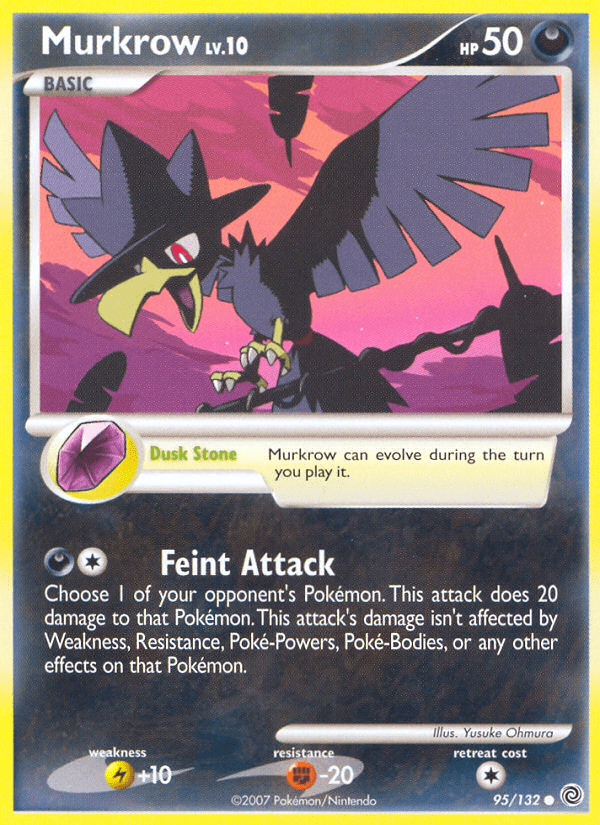 Murkrow (95/132) [Diamond & Pearl: Secret Wonders] Pokemon Single Pokémon  | Multizone: Comics And Games