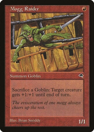 Mogg Raider [Tempest] MTG Single Magic: The Gathering  | Multizone: Comics And Games