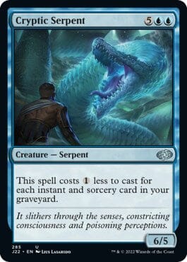Cryptic Serpent [Jumpstart 2022] MTG Single Magic: The Gathering  | Multizone: Comics And Games