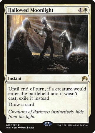 Hallowed Moonlight [Magic Origins] MTG Single Magic: The Gathering  | Multizone: Comics And Games