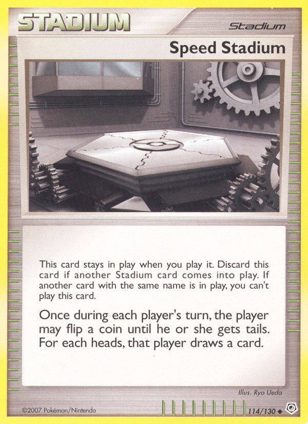 Speed Stadium (114/130) [Diamond & Pearl: Base Set] Pokemon Single Pokémon  | Multizone: Comics And Games