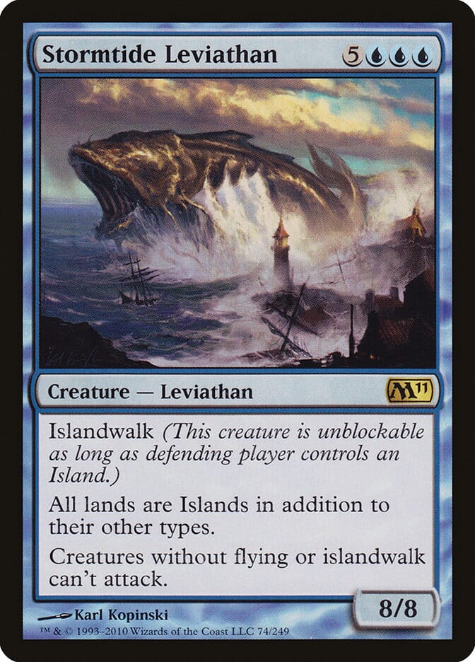 Stormtide Leviathan [Magic 2011] MTG Single Magic: The Gathering  | Multizone: Comics And Games