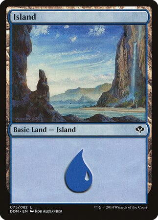 Island (75) [Duel Decks: Speed vs. Cunning] MTG Single Magic: The Gathering  | Multizone: Comics And Games
