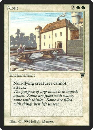 Moat [Legends] MTG Single Magic: The Gathering  | Multizone: Comics And Games