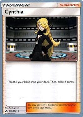 Cynthia (119/156) (Buzzroc - Naohito Inoue) [World Championships 2018] Pokemon Single Pokémon  | Multizone: Comics And Games