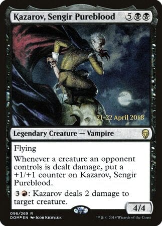 Kazarov, Sengir Pureblood [Dominaria Promos] MTG Single Magic: The Gathering  | Multizone: Comics And Games