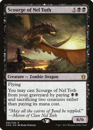 Scourge of Nel Toth [Commander Anthology] MTG Single Magic: The Gathering  | Multizone: Comics And Games