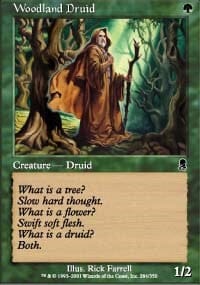 Woodland Druid [Odyssey] MTG Single Magic: The Gathering  | Multizone: Comics And Games