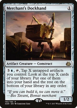 Merchant's Dockhand [Aether Revolt] MTG Single Magic: The Gathering  | Multizone: Comics And Games