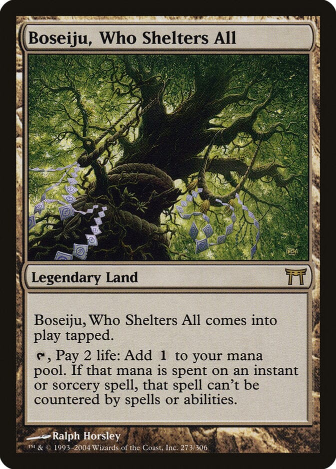 Boseiju, Who Shelters All [Champions of Kamigawa] MTG Single Magic: The Gathering  | Multizone: Comics And Games