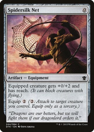 Spidersilk Net [Dragons of Tarkir] MTG Single Magic: The Gathering  | Multizone: Comics And Games