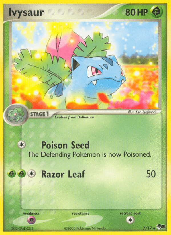 Ivysaur (7/17) [POP Series 2] Pokemon Single Pokémon  | Multizone: Comics And Games