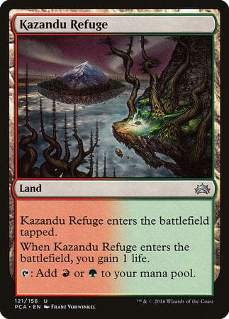 Kazandu Refuge [Planechase Anthology] MTG Single Magic: The Gathering  | Multizone: Comics And Games