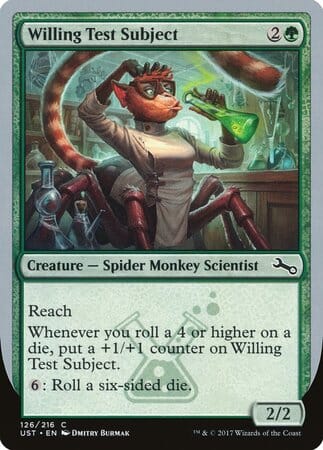 Willing Test Subject [Unstable] MTG Single Magic: The Gathering  | Multizone: Comics And Games