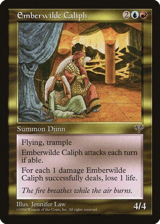 Emberwilde Caliph [Mirage] MTG Single Magic: The Gathering  | Multizone: Comics And Games