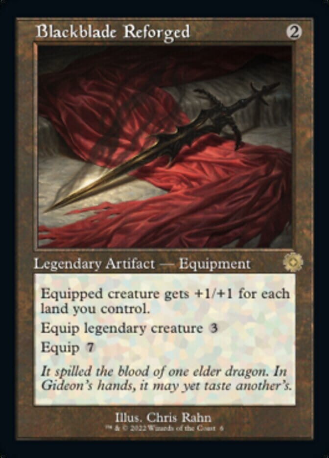 Blackblade Reforged (Retro) [The Brothers' War Retro Artifacts] MTG Single Magic: The Gathering  | Multizone: Comics And Games