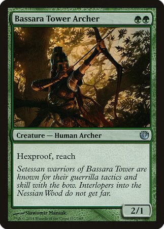 Bassara Tower Archer [Journey into Nyx] MTG Single Magic: The Gathering  | Multizone: Comics And Games