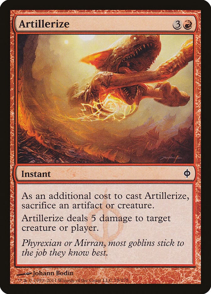 Artillerize [New Phyrexia] MTG Single Magic: The Gathering  | Multizone: Comics And Games