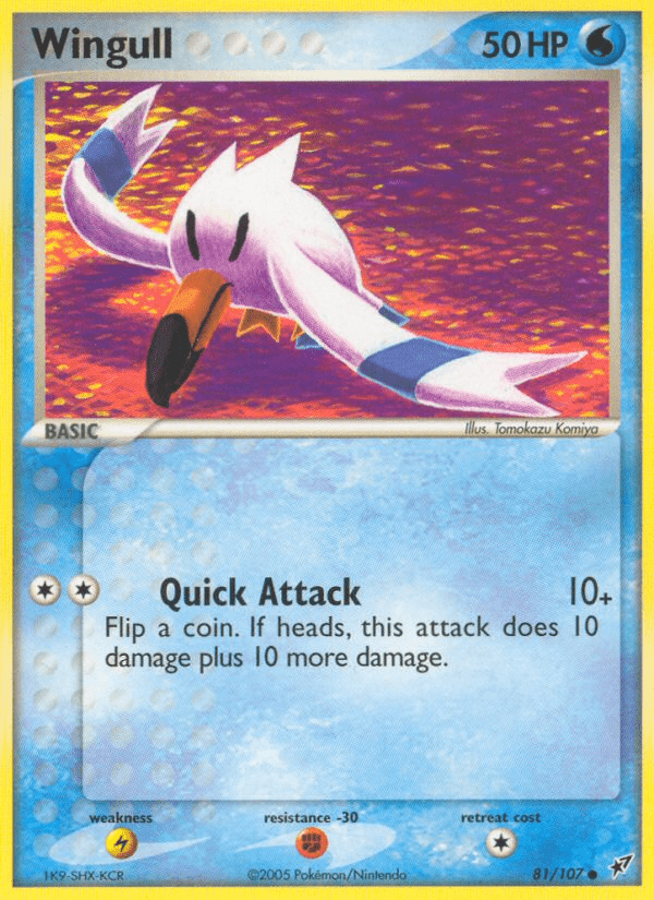 Wingull (81/107) [EX: Deoxys] Pokemon Single Pokémon  | Multizone: Comics And Games