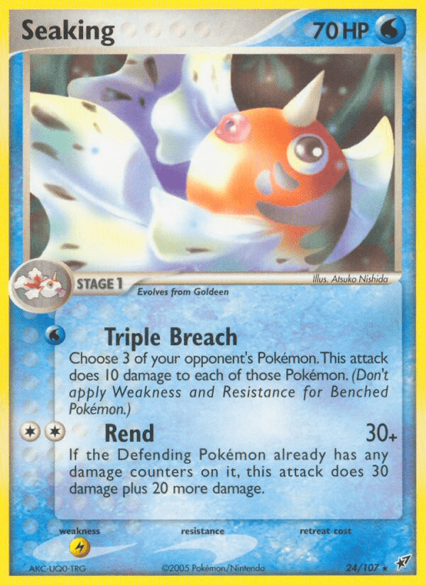 Seaking (24/107) [EX: Deoxys] Pokemon Single Pokémon  | Multizone: Comics And Games