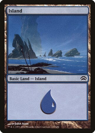 Island (137) [Planechase 2012] MTG Single Magic: The Gathering  | Multizone: Comics And Games