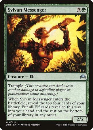 Sylvan Messenger [Magic Origins] MTG Single Magic: The Gathering  | Multizone: Comics And Games