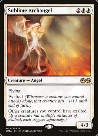 Sublime Archangel [Ultimate Masters] MTG Single Magic: The Gathering  | Multizone: Comics And Games