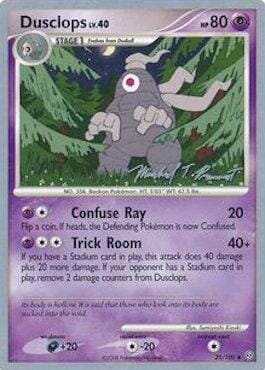 Dusclops LV.40 (35/100) (Boltevoir - Michael Pramawat) [World Championships 2010] Pokemon Single Pokémon  | Multizone: Comics And Games