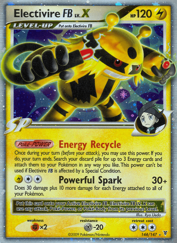 Electivire FB LV.X (144/147) [Platinum: Supreme Victors] Pokemon Single Pokémon  | Multizone: Comics And Games