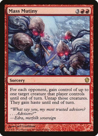 Mass Mutiny [Commander 2013] MTG Single Magic: The Gathering  | Multizone: Comics And Games