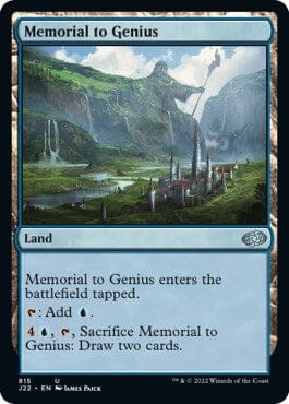 Memorial to Genius [Jumpstart 2022] MTG Single Magic: The Gathering  | Multizone: Comics And Games