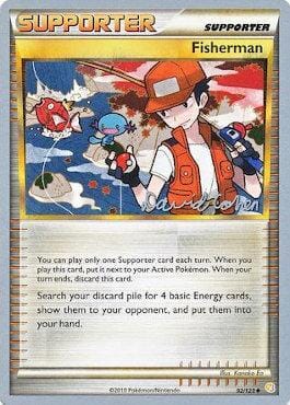 Fisherman (92/123) (Twinboar - David Cohen) [World Championships 2011] Pokemon Single Pokémon  | Multizone: Comics And Games