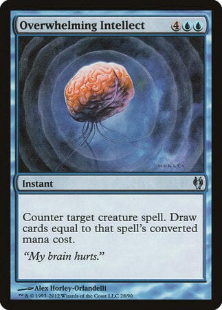 Overwhelming Intellect [Duel Decks: Izzet vs. Golgari] MTG Single Magic: The Gathering  | Multizone: Comics And Games