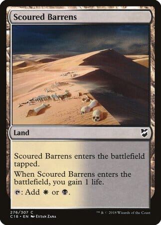 Scoured Barrens [Commander 2018] MTG Single Magic: The Gathering  | Multizone: Comics And Games
