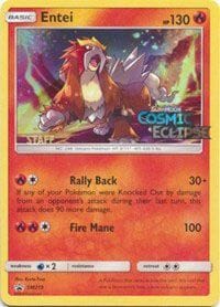 Entei (SM219) (Staff Prerelease Promo) [Sun & Moon: Black Star Promos] Pokemon Single Pokémon  | Multizone: Comics And Games