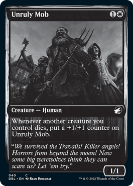 Unruly Mob [Innistrad: Double Feature] MTG Single Magic: The Gathering  | Multizone: Comics And Games