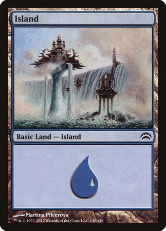 Island (140) [Planechase 2012] MTG Single Magic: The Gathering  | Multizone: Comics And Games