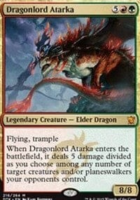 Dragonlord Atarka [Dragons of Tarkir] MTG Single Magic: The Gathering  | Multizone: Comics And Games