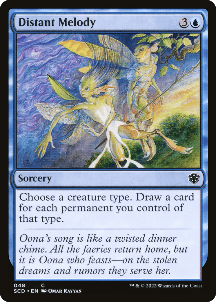 Distant Melody [Starter Commander Decks] MTG Single Magic: The Gathering  | Multizone: Comics And Games