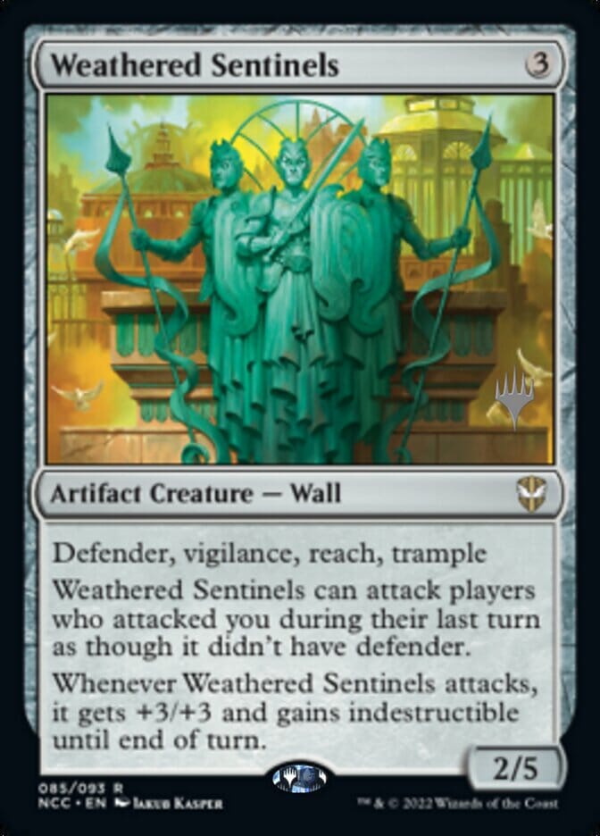 Weathered Sentinels (Promo Pack) [Streets of New Capenna Commander Promos] MTG Single Magic: The Gathering  | Multizone: Comics And Games