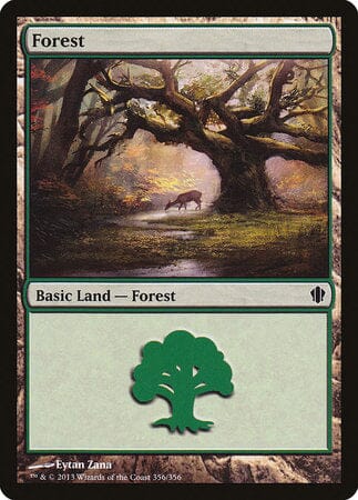 Forest (356) [Commander 2013] MTG Single Magic: The Gathering  | Multizone: Comics And Games