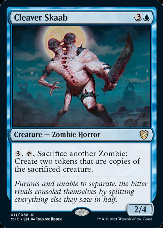 Cleaver Skaab [Innistrad: Midnight Hunt Commander] MTG Single Magic: The Gathering  | Multizone: Comics And Games
