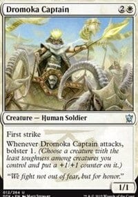 Dromoka Captain [Dragons of Tarkir] MTG Single Magic: The Gathering  | Multizone: Comics And Games