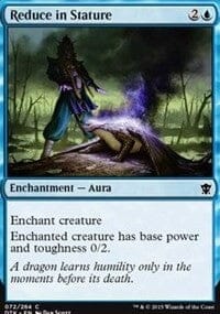 Reduce in Stature [Dragons of Tarkir] MTG Single Magic: The Gathering  | Multizone: Comics And Games